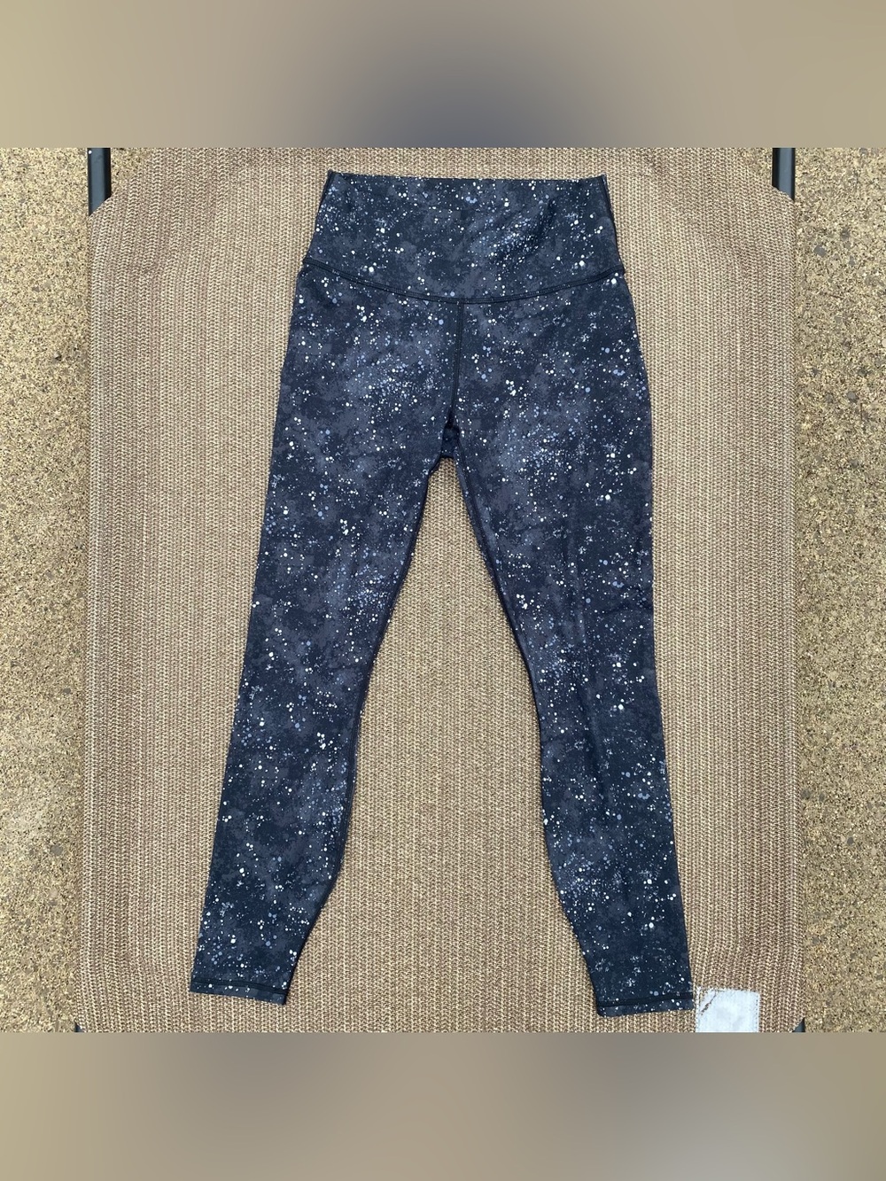 Fabletics PowerHold Space Splatter High Waisted Leggings Size Medium